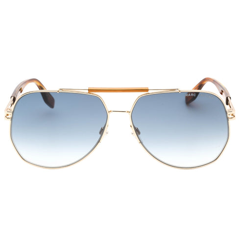 Marc Jacobs MARC 673/S 0HR3 08 BEIGE HORN/DK BLUE SF Sunglasses Male One Size
